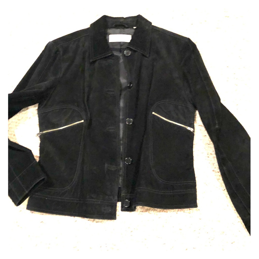 DKNY suede jacket